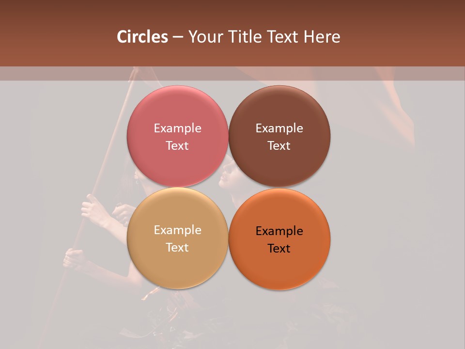 Rising Flag PowerPoint Template