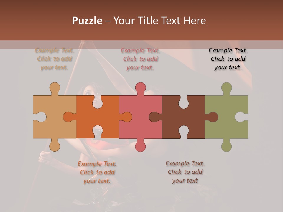 Rising Flag PowerPoint Template