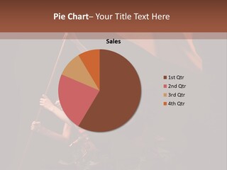 Rising Flag PowerPoint Template