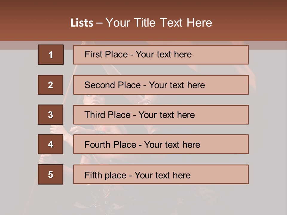 Rising Flag PowerPoint Template
