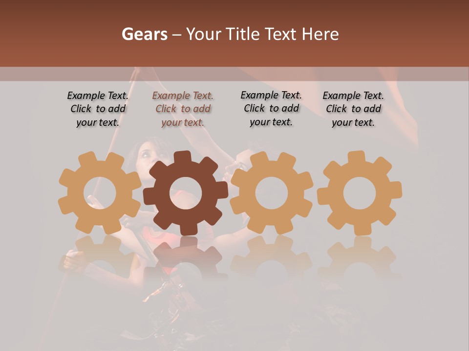 Rising Flag PowerPoint Template