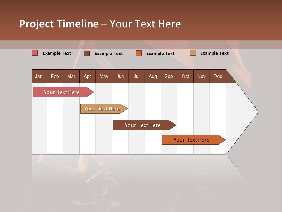 Rising Flag PowerPoint Template