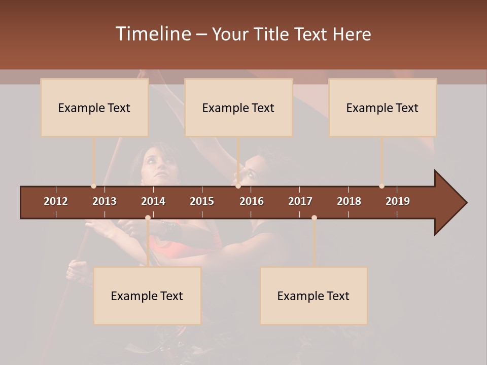 Rising Flag PowerPoint Template