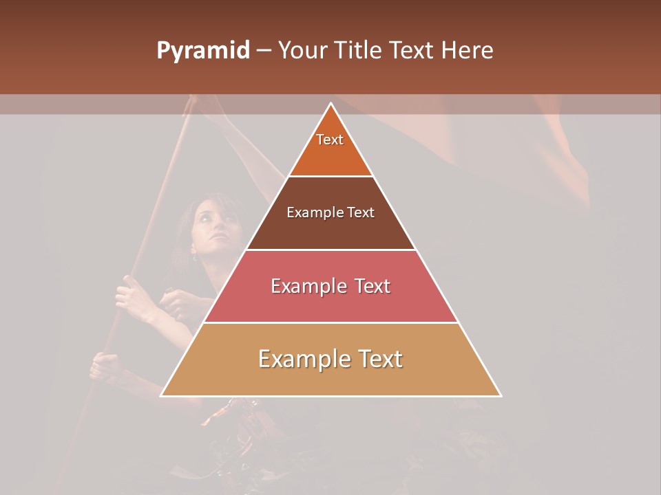 Rising Flag PowerPoint Template