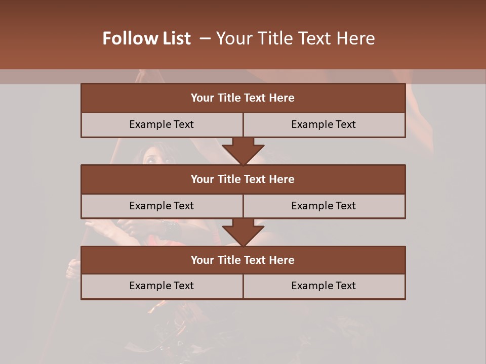Rising Flag PowerPoint Template