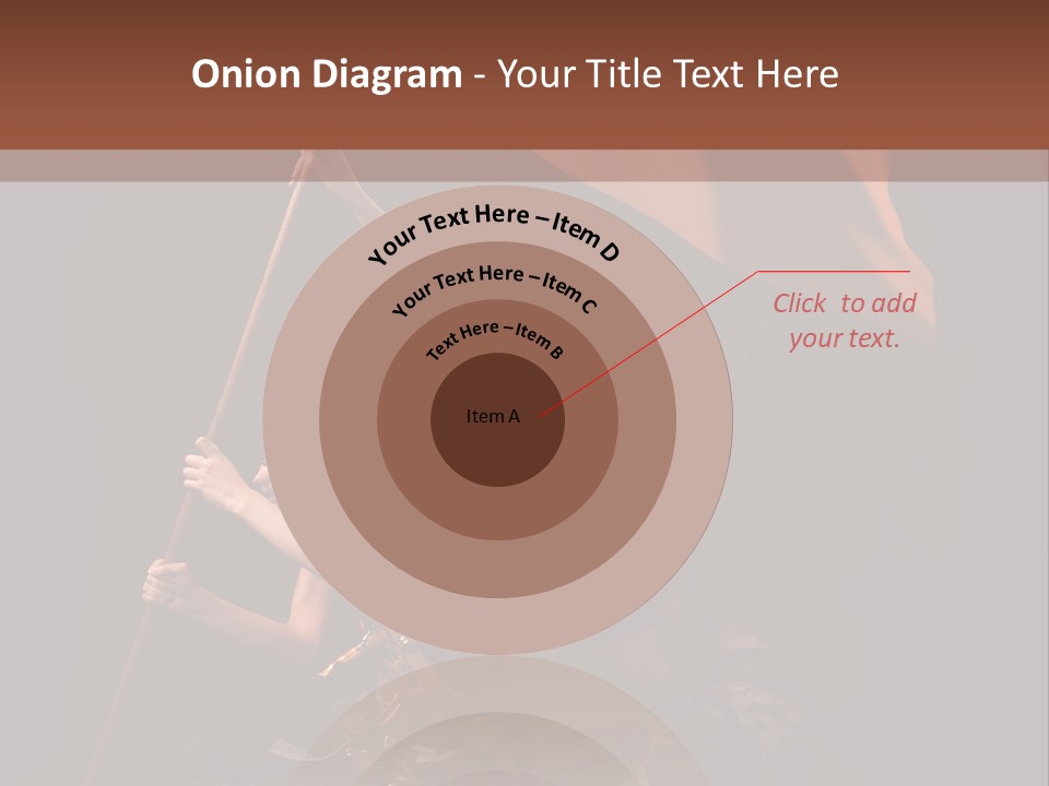 Rising Flag PowerPoint Template