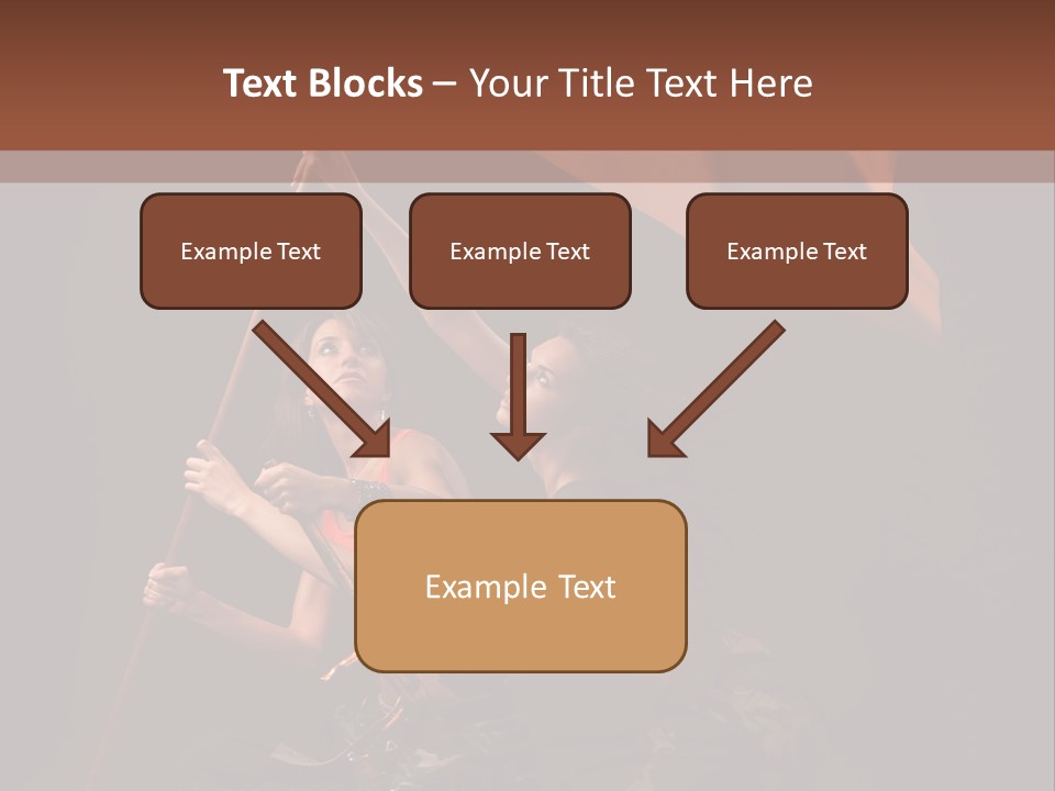 Rising Flag PowerPoint Template