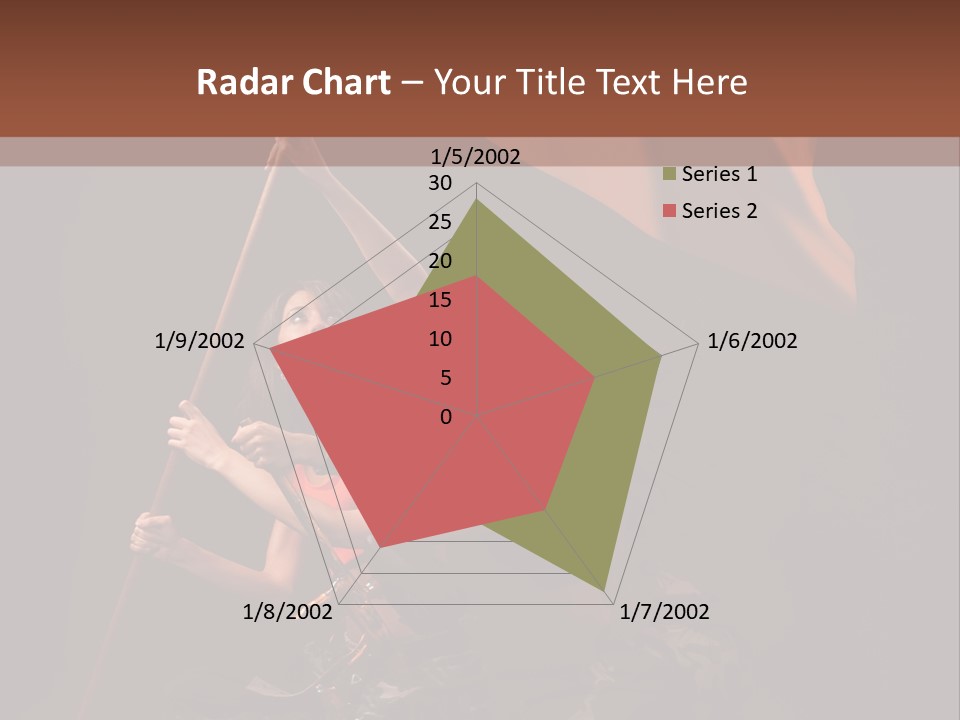 Rising Flag PowerPoint Template