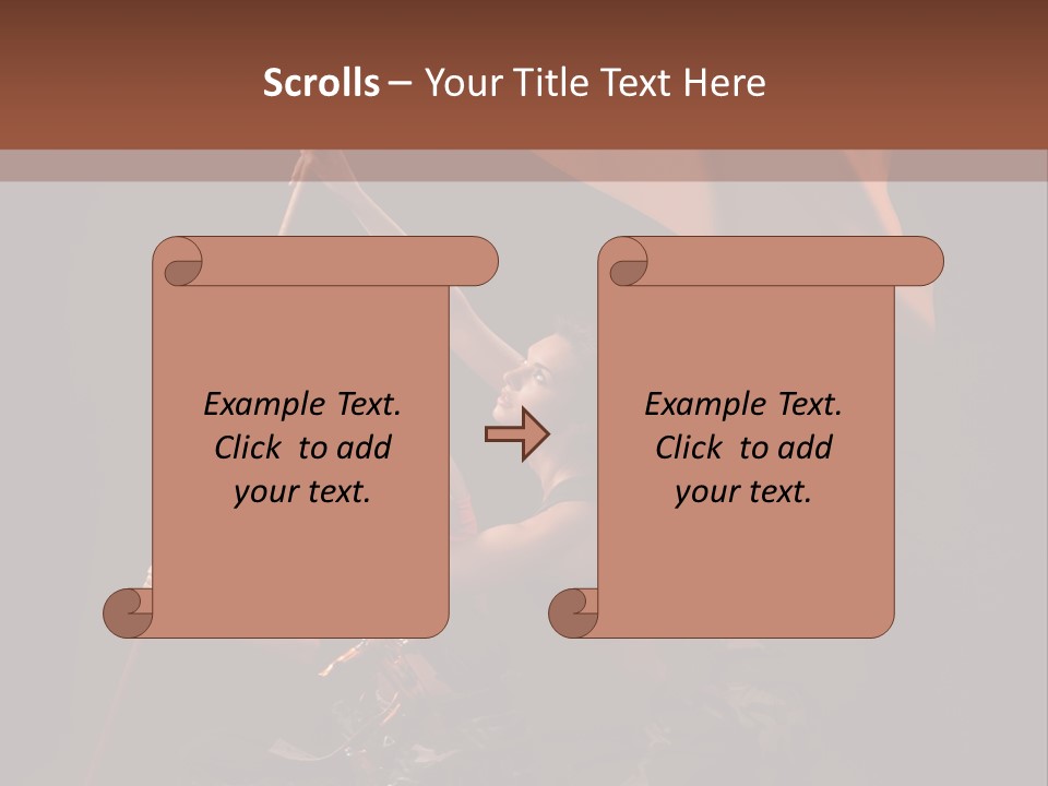 Rising Flag PowerPoint Template
