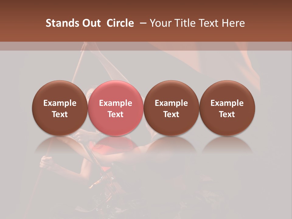 Rising Flag PowerPoint Template