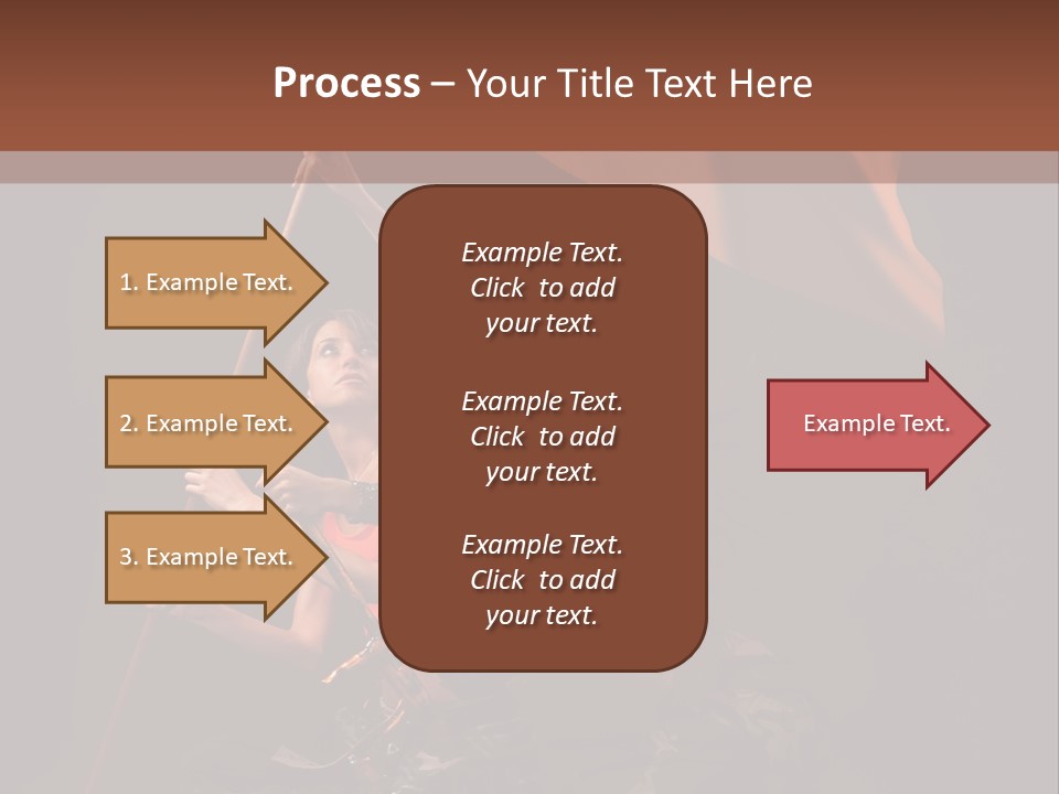 Rising Flag PowerPoint Template