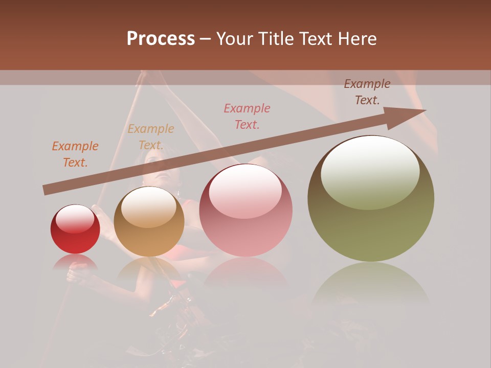 Rising Flag PowerPoint Template