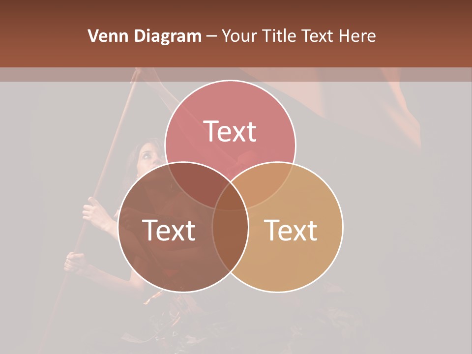 Rising Flag PowerPoint Template