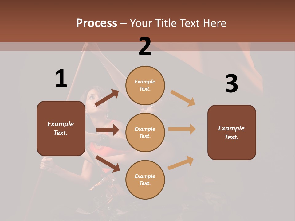 Rising Flag PowerPoint Template
