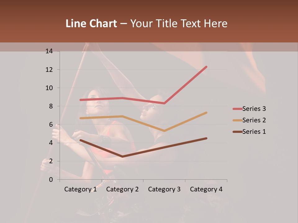 Rising Flag PowerPoint Template