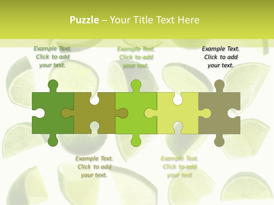 Drink Cold Lemon PowerPoint Template