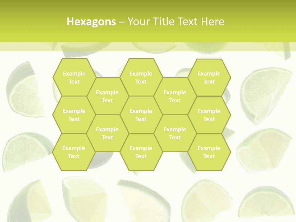 Drink Cold Lemon PowerPoint Template