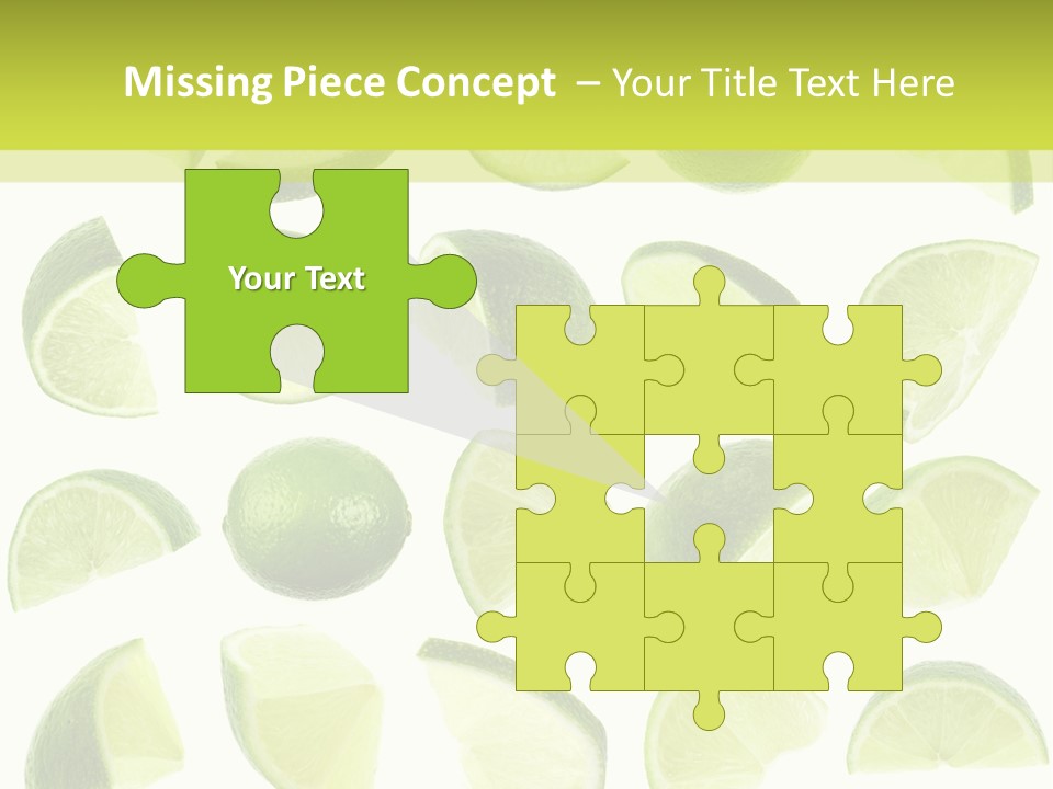 Drink Cold Lemon PowerPoint Template