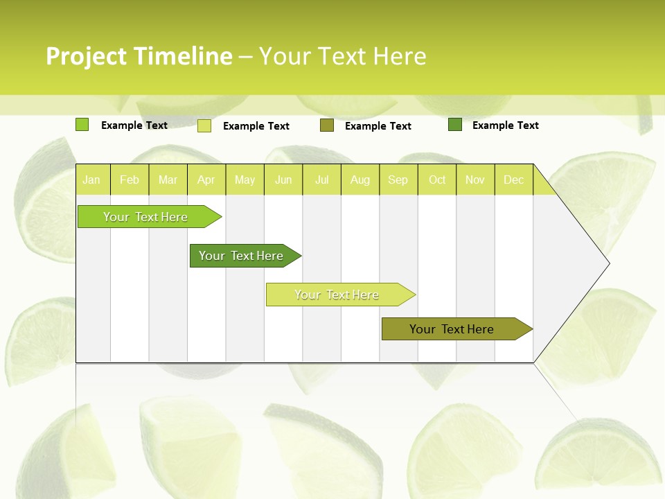 Drink Cold Lemon PowerPoint Template