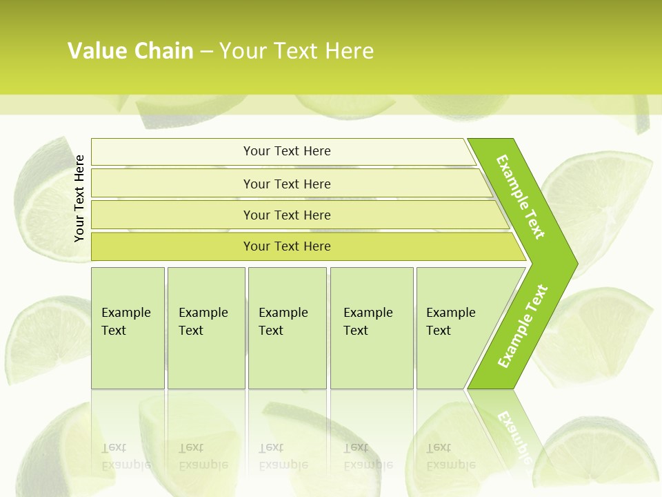 Drink Cold Lemon PowerPoint Template