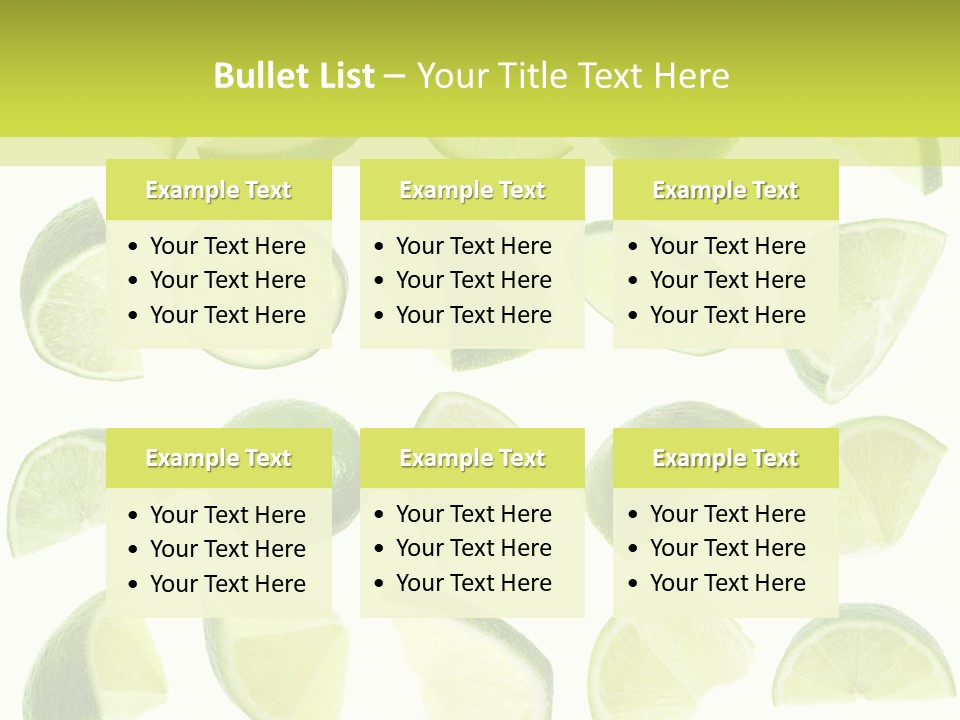 Drink Cold Lemon PowerPoint Template