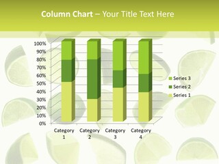 Drink Cold Lemon PowerPoint Template