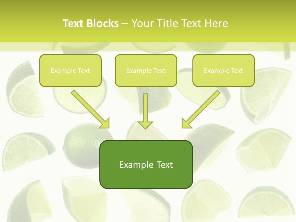 Drink Cold Lemon PowerPoint Template