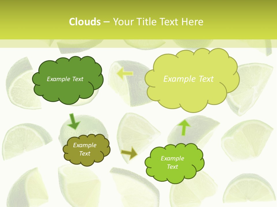 Drink Cold Lemon PowerPoint Template