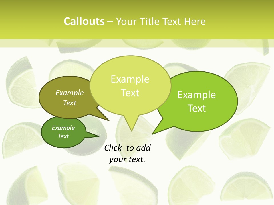 Drink Cold Lemon PowerPoint Template