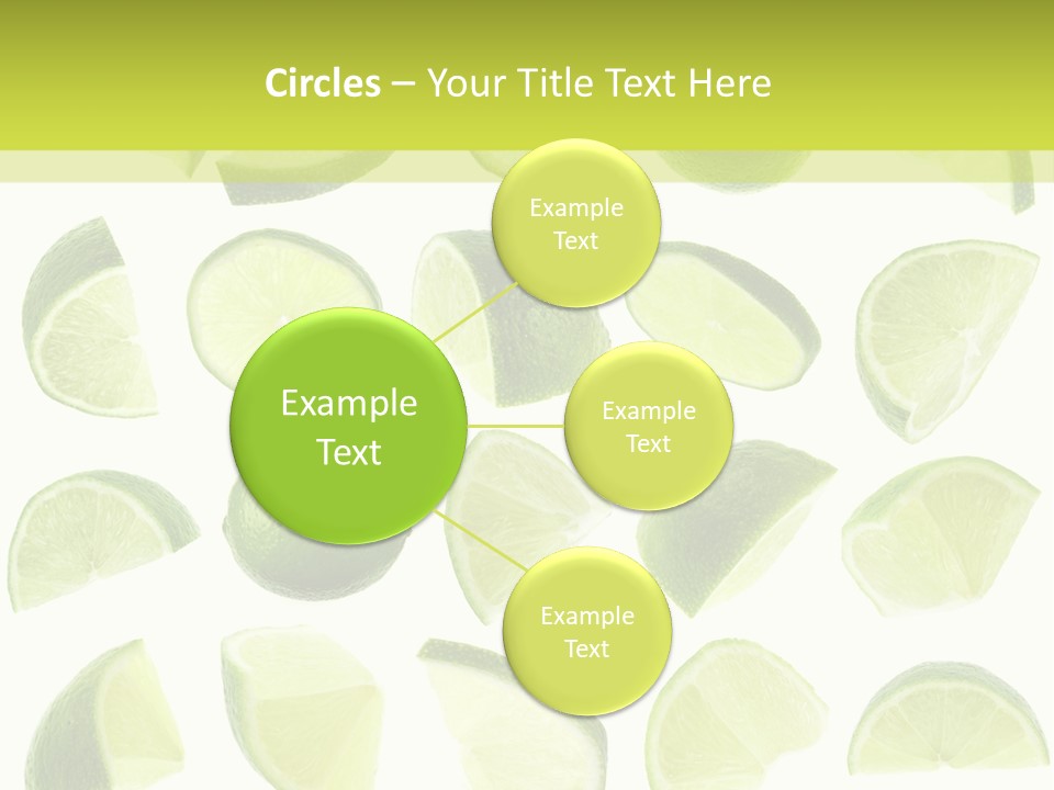 Drink Cold Lemon PowerPoint Template