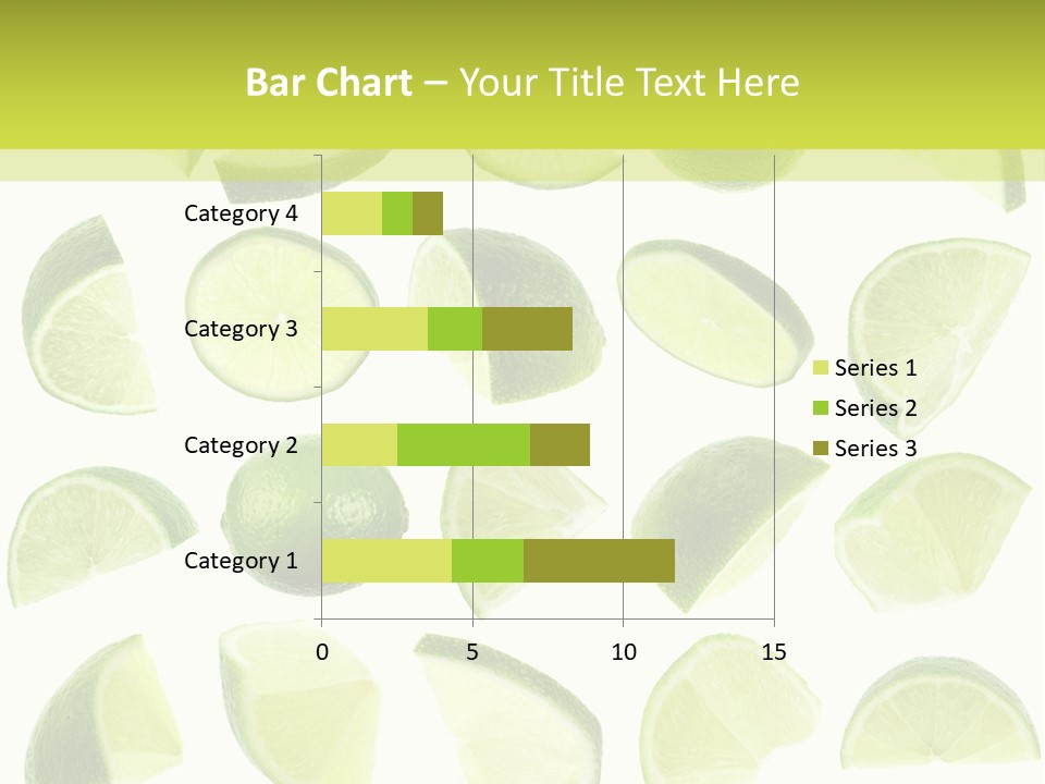 Drink Cold Lemon PowerPoint Template