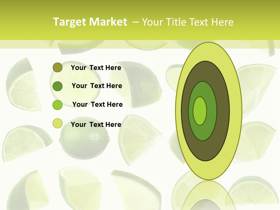 Drink Cold Lemon PowerPoint Template