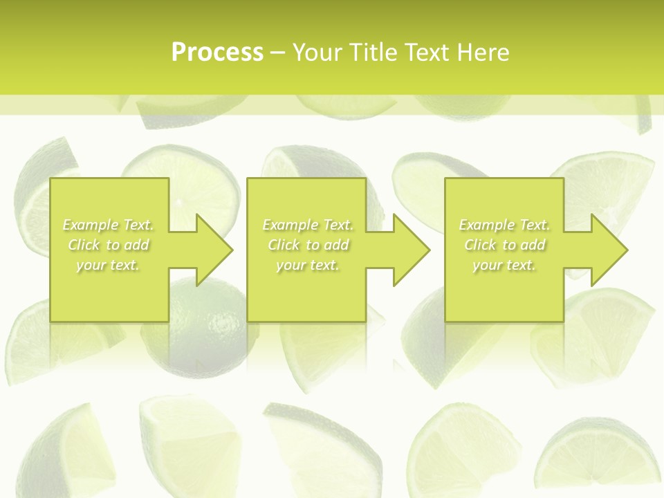 Drink Cold Lemon PowerPoint Template