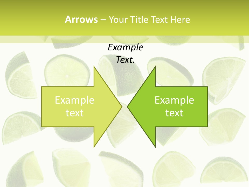 Drink Cold Lemon PowerPoint Template