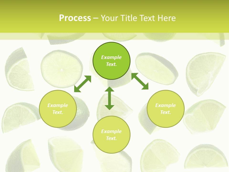 Drink Cold Lemon PowerPoint Template