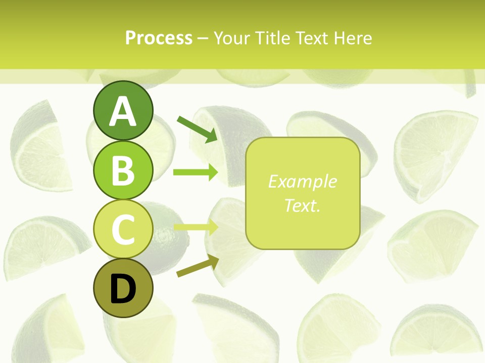 Drink Cold Lemon PowerPoint Template