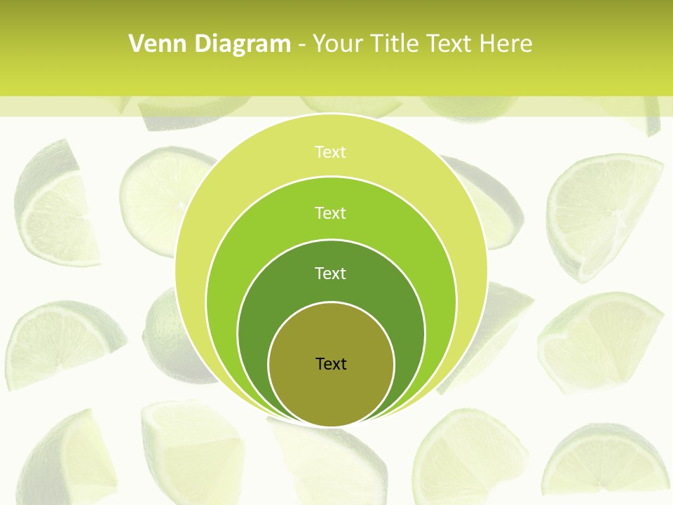 Drink Cold Lemon PowerPoint Template
