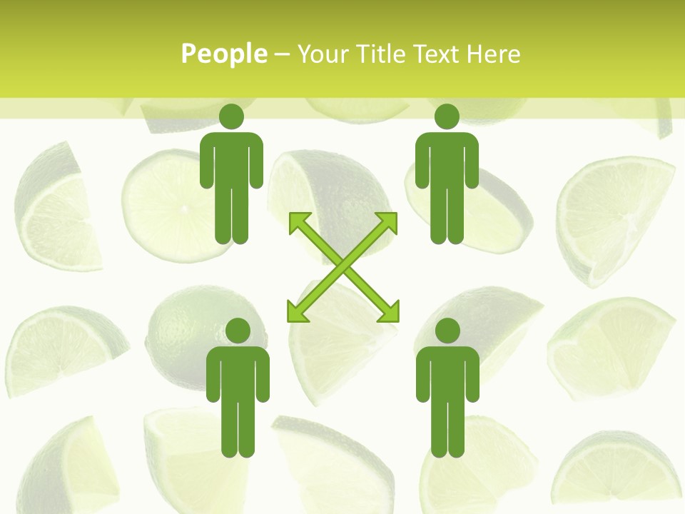 Drink Cold Lemon PowerPoint Template