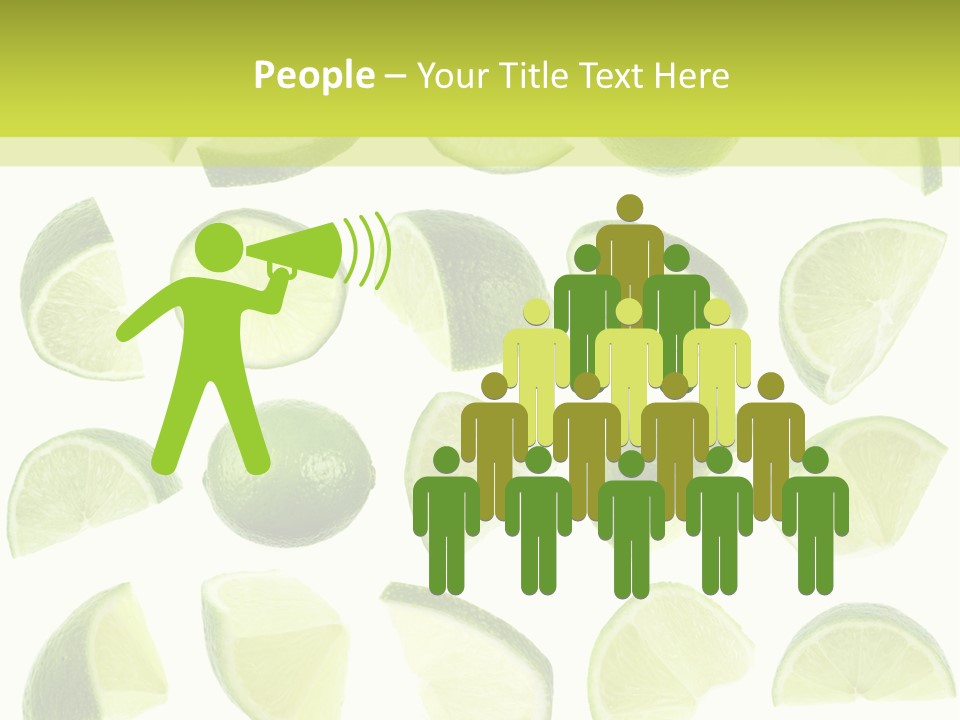 Drink Cold Lemon PowerPoint Template