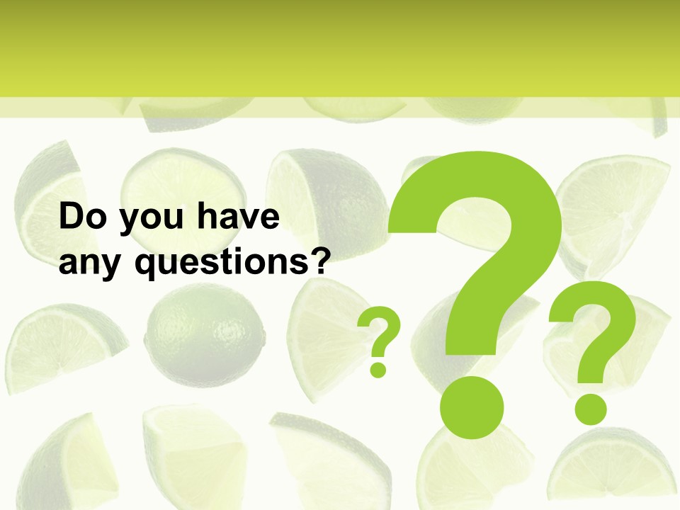 Drink Cold Lemon PowerPoint Template