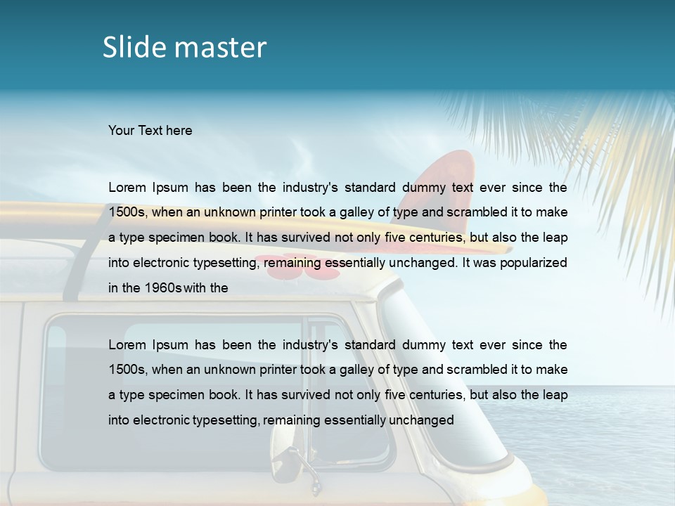 Surfing PowerPoint Template