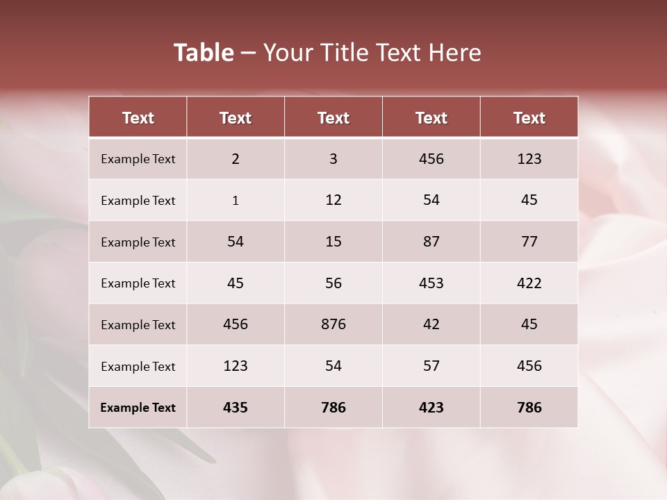 Tulip PowerPoint Template