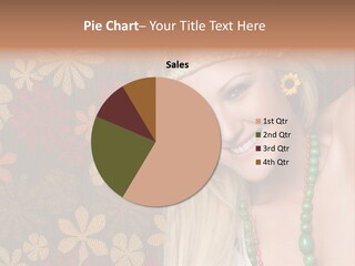 Hippie Woman PowerPoint Template