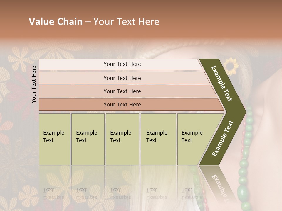 Hippie Woman PowerPoint Template