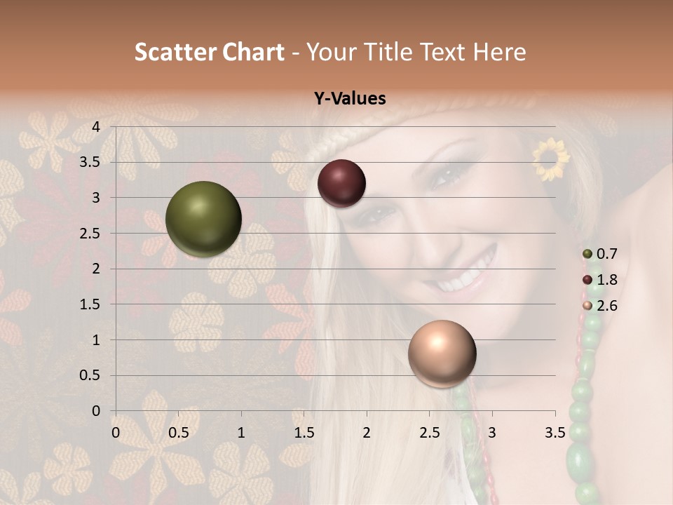 Hippie Woman PowerPoint Template