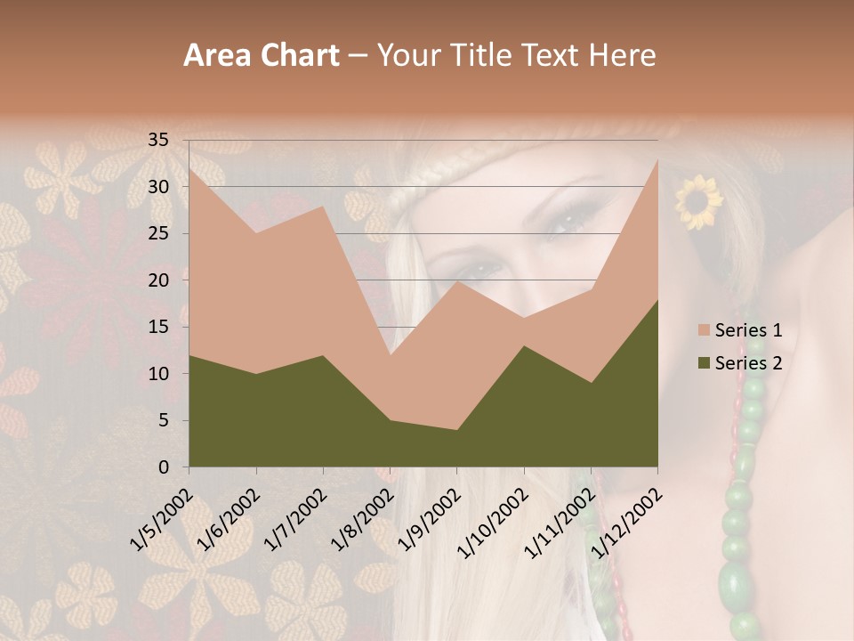 Hippie Woman PowerPoint Template