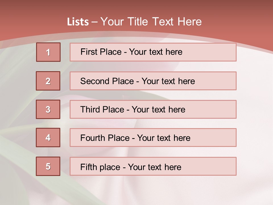 Tulip Wallpapers For Desktop PowerPoint Template