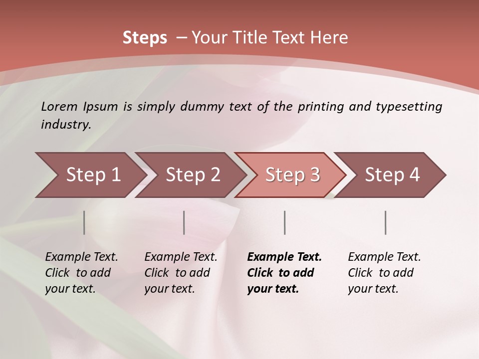 Tulip Wallpapers For Desktop PowerPoint Template