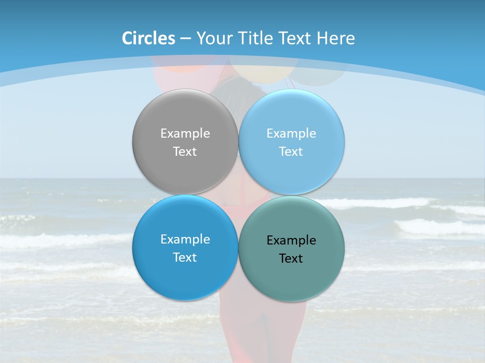 Energy Jump Sky PowerPoint Template