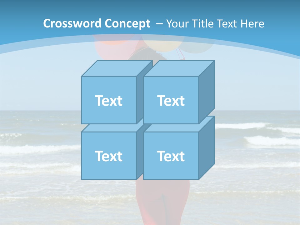 Energy Jump Sky PowerPoint Template